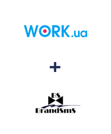 Інтеграція Work.ua та BrandSMS 