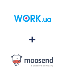 Інтеграція Work.ua та Moosend