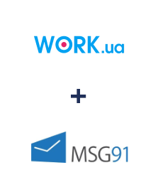 Інтеграція Work.ua та MSG91