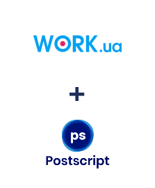 Інтеграція Work.ua та Postscript