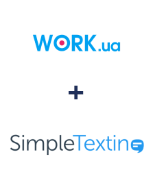 Інтеграція Work.ua та SimpleTexting