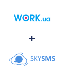 Інтеграція Work.ua та SkySMS