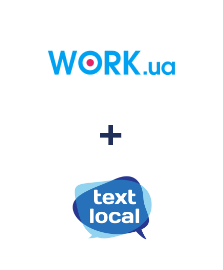 Інтеграція Work.ua та Textlocal