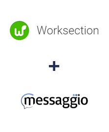 Інтеграція Worksection та Messaggio
