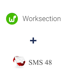 Інтеграція Worksection та SMS 48