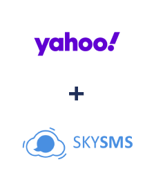 Інтеграція Yahoo! та SkySMS