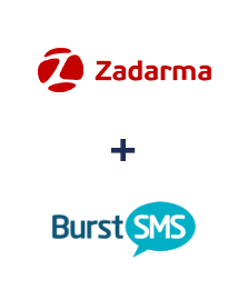 Інтеграція Zadarma та Burst SMS