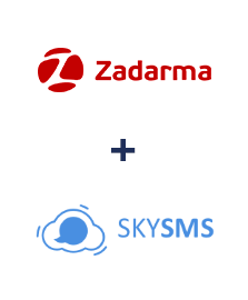 Інтеграція Zadarma та SkySMS