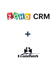 Інтеграція ZOHO CRM та BrandSMS 